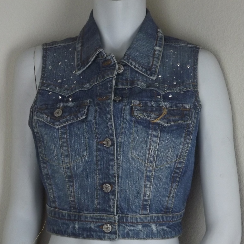 Medium Wash Blue Demin Jeans Jacket